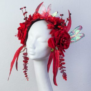 Fairy-Headpiece-weinrot