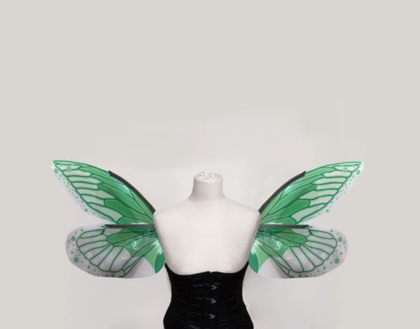 weihnachtsflügel Wichtel Flügel grün