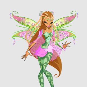 Winx Flora Bloomix cosplay Flügel